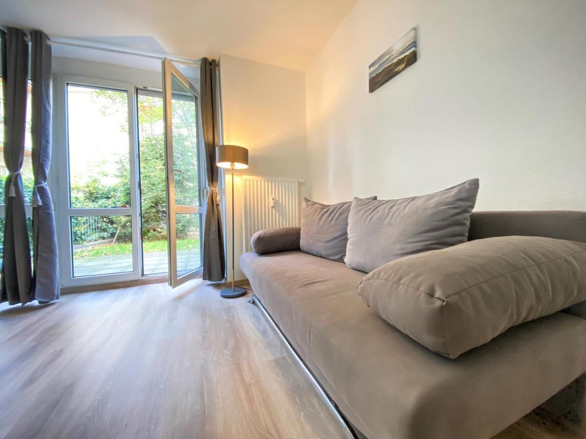 Wohlfuehl-Apartment Mit Kostenfreier Tiefgarage, Wifi & Terrasse Leipzig Exterior foto