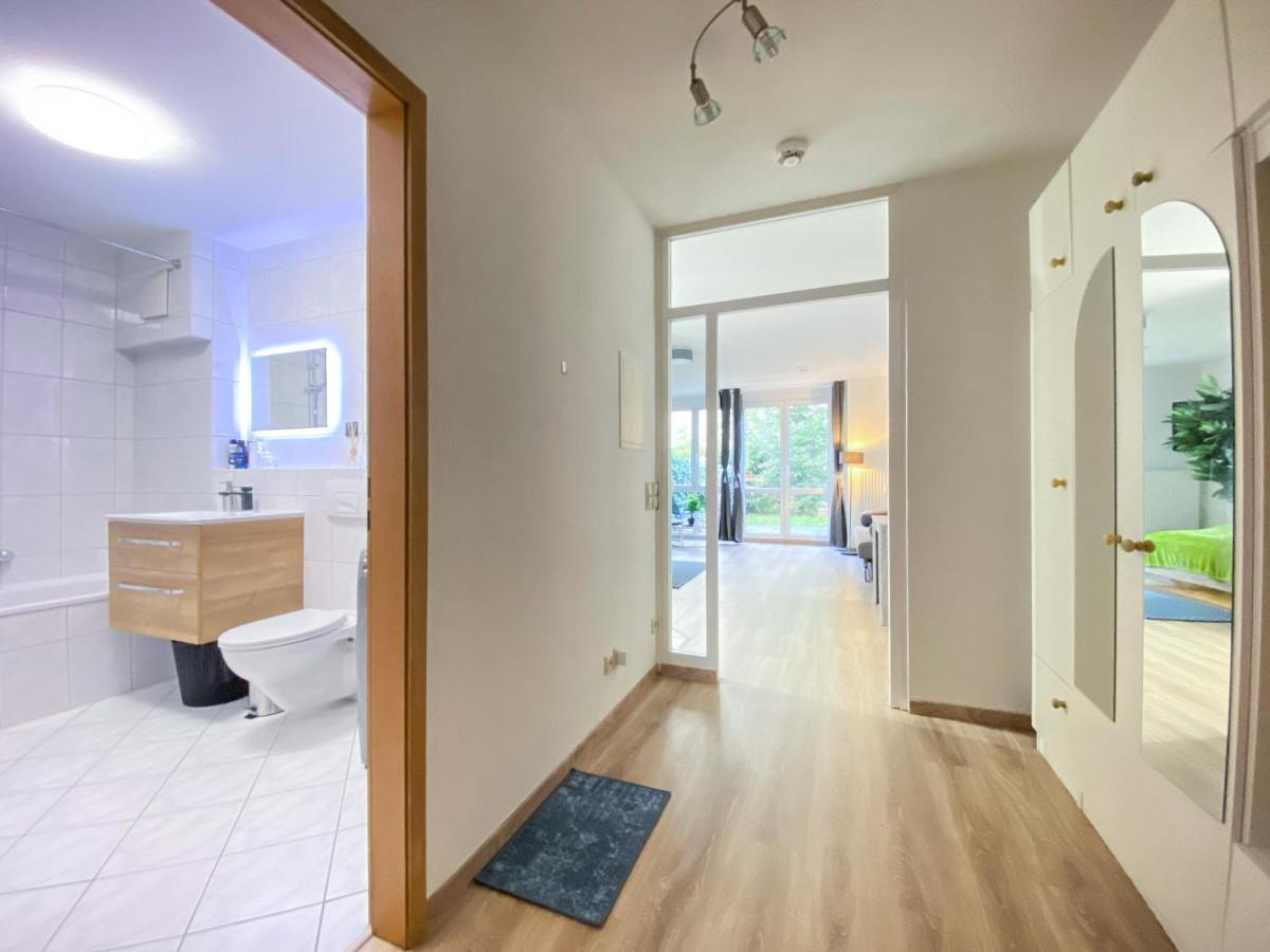 Wohlfuehl-Apartment Mit Kostenfreier Tiefgarage, Wifi & Terrasse Leipzig Exterior foto