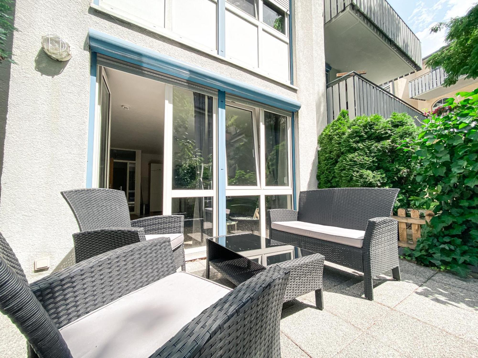 Wohlfuehl-Apartment Mit Kostenfreier Tiefgarage, Wifi & Terrasse Leipzig Exterior foto