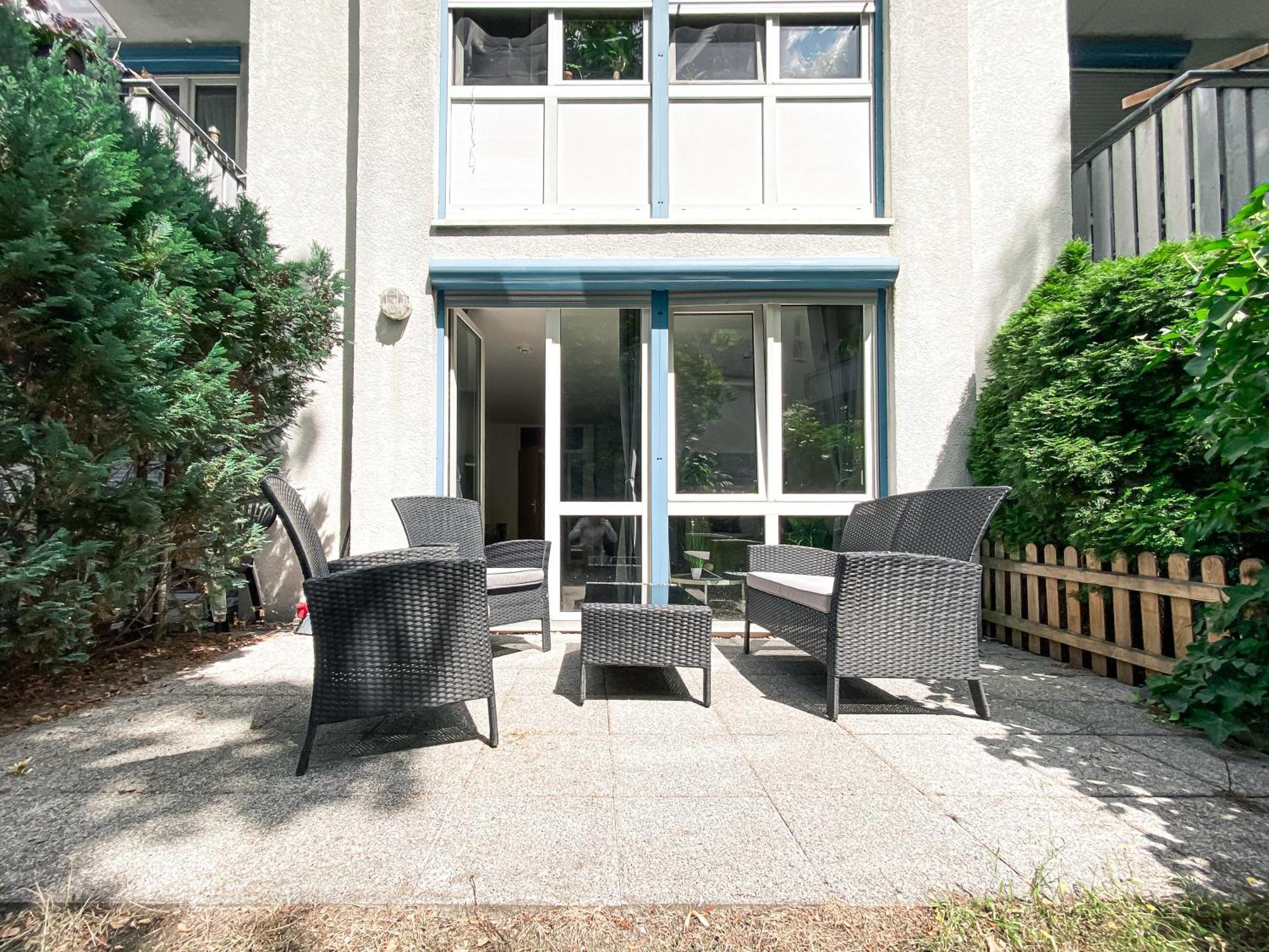 Wohlfuehl-Apartment Mit Kostenfreier Tiefgarage, Wifi & Terrasse Leipzig Exterior foto